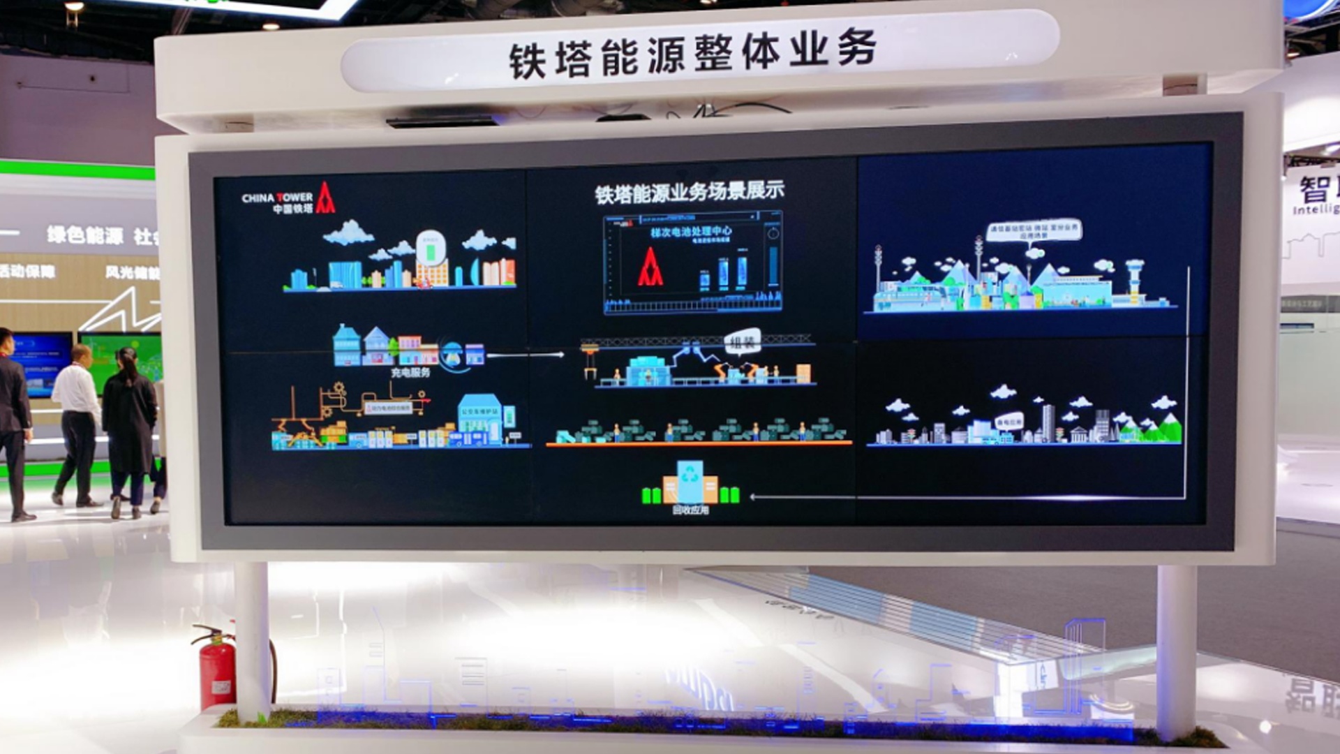 中国国际信息通信展览会中国铁塔能源业务展示